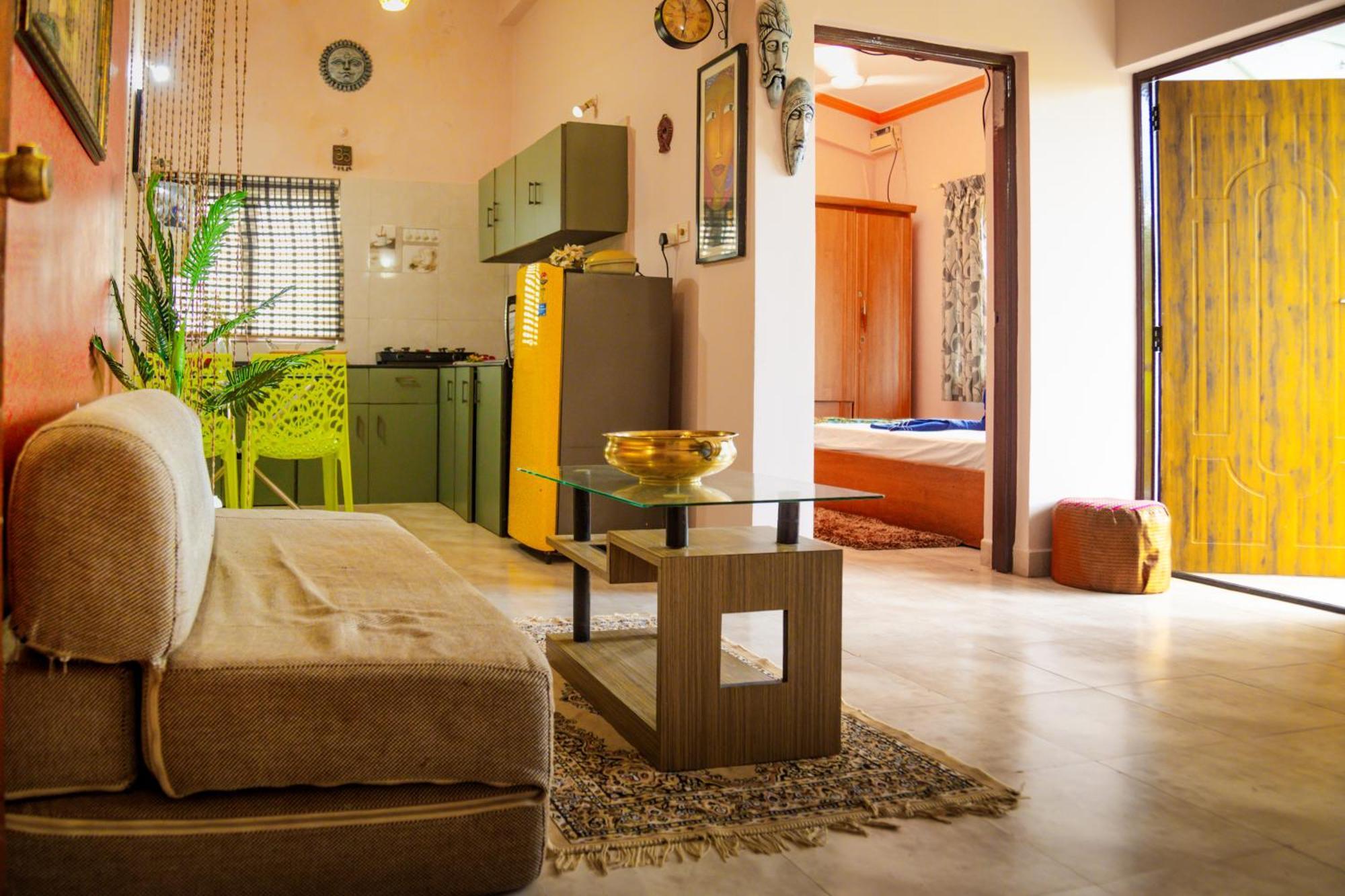 Bbn Serviced Apartment Calangute Kamer foto